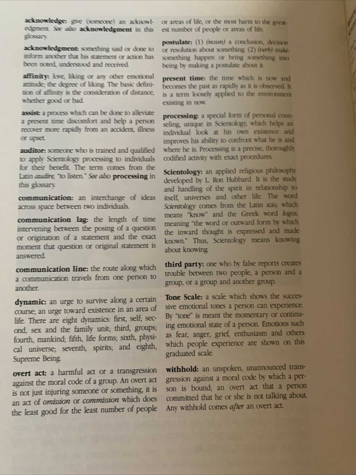 Marriage Scientology Handbook 1994 The Works Of L. Ron Hubbard PB