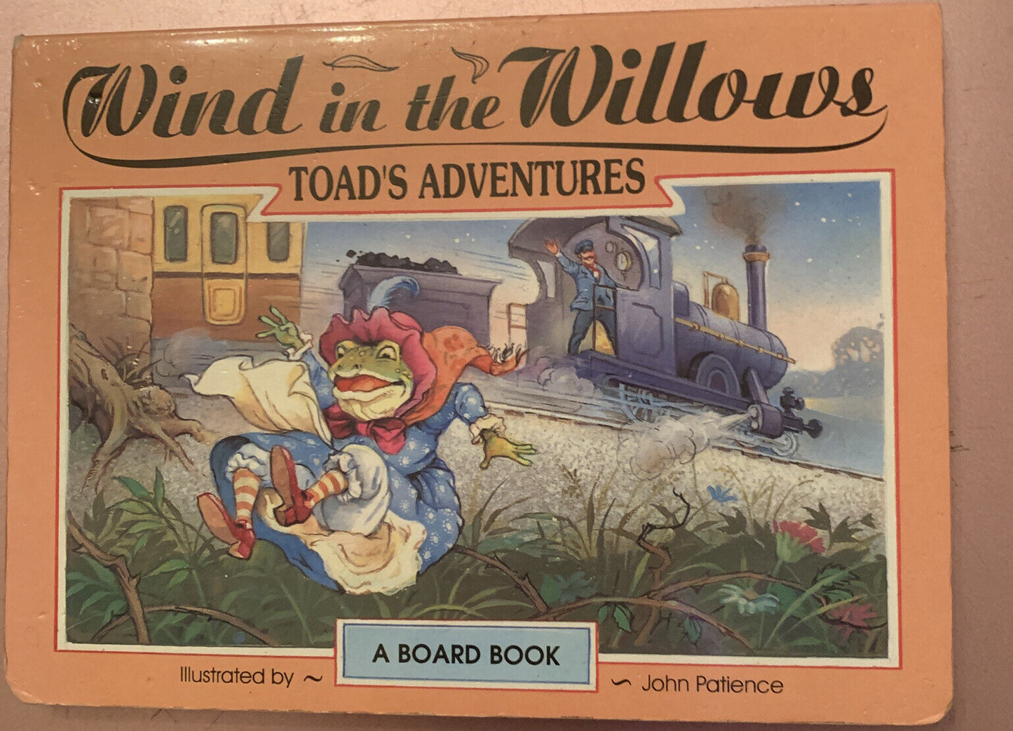 Wind in the Willows Toad’s Adventure Board Book Kenneth Grahame John Patience 96