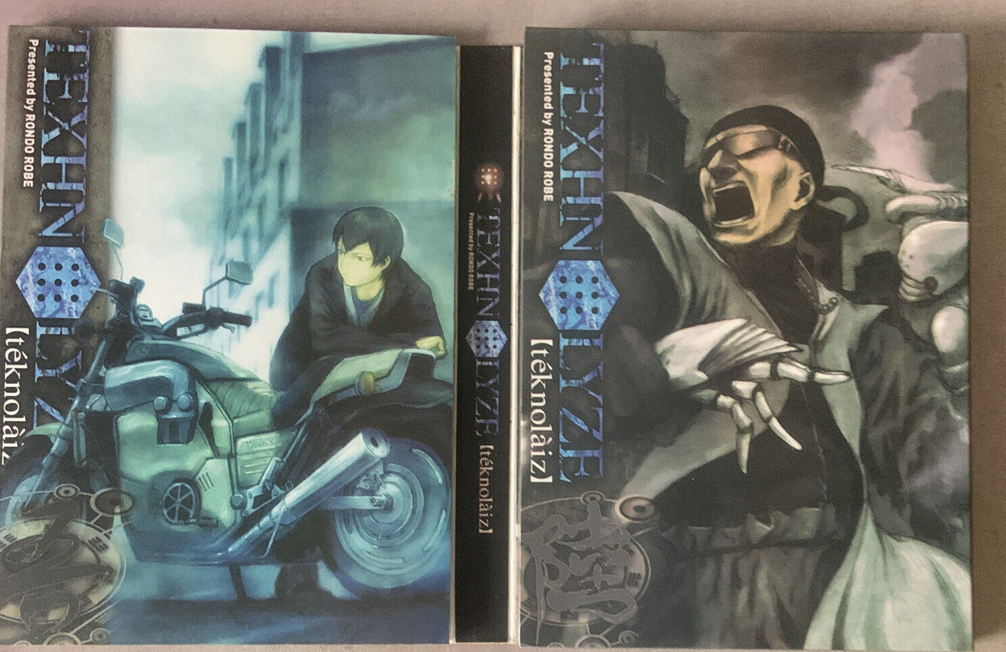 Texhn Lyze Teknolaiz Set Manga Anime Rondo Robe 3 Disc DVD