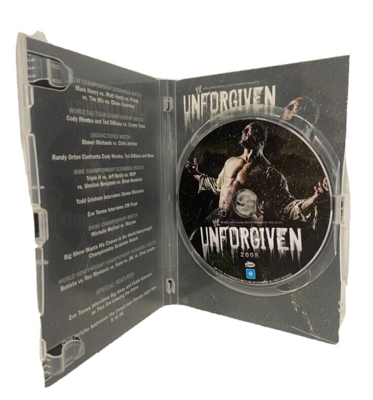 DVD UNFORGIVEN 2008 Batista Rey Mysterio WWE R4 Wrestling Entertainment