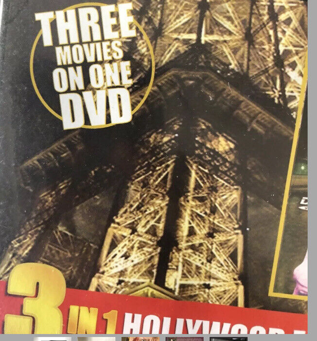 DVD 3 Hollywood Movies My Favourite Brunette The Last Time I Saw Paris Like NEW