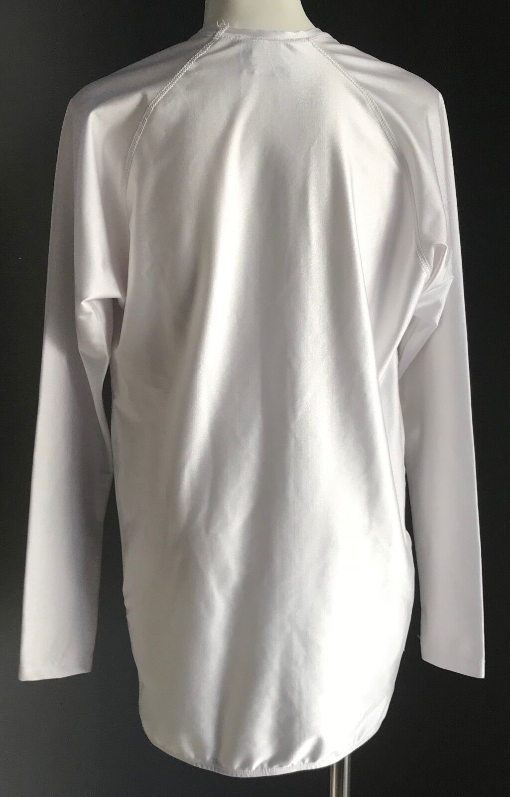 Unisex Tween OCEAN & EARTH Rash Top White Long Sleeve Motif Chest Size M 12 14yr