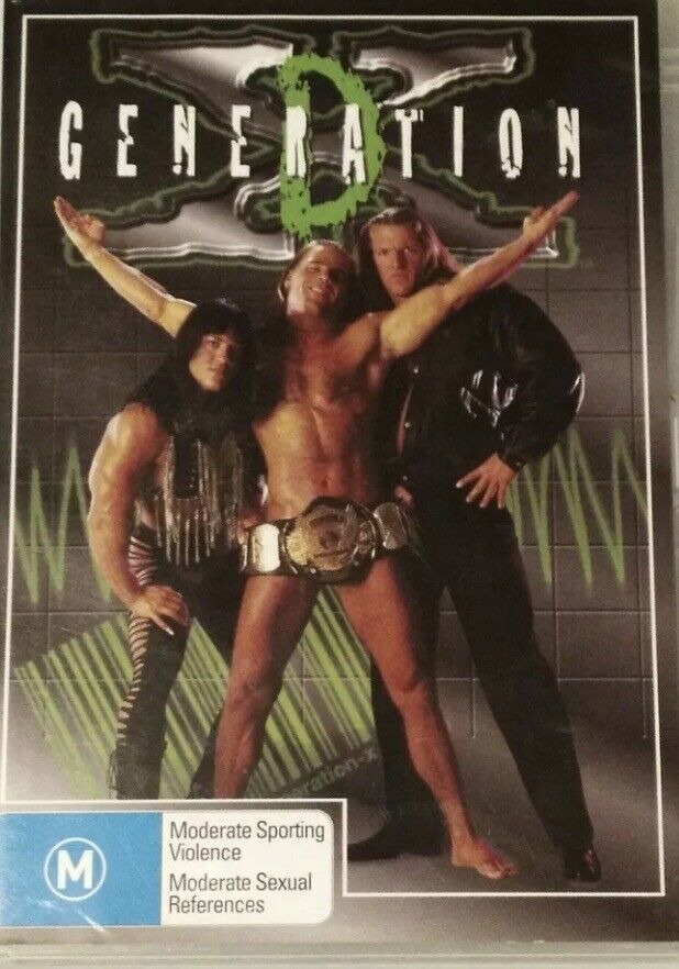 DVD WWE D Generation X 2006 Shawn Michaels Mankind Triple H Wrestling Sport