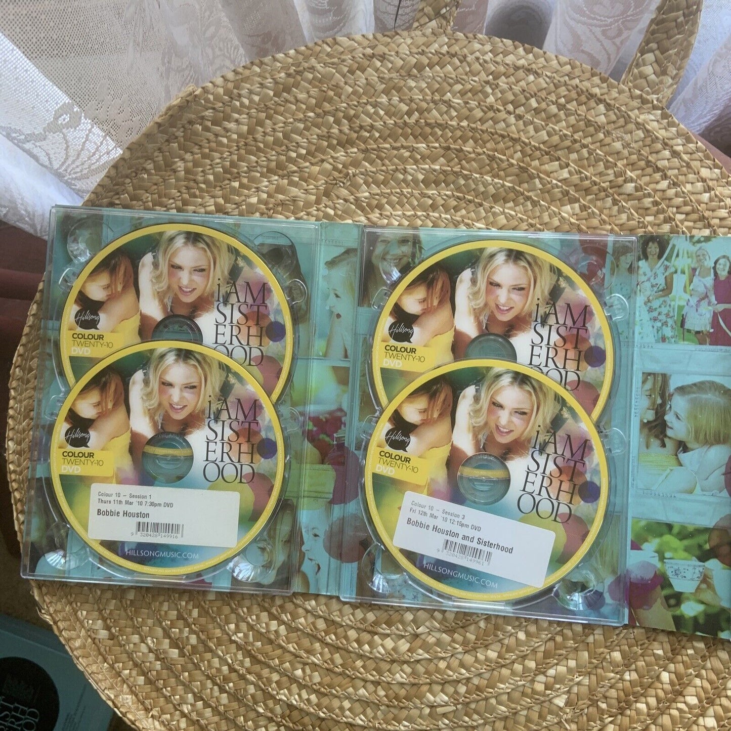 DVD HILLSONG I Am Sisterhood Conference 9 Disc Colour Your World Women Twenty-10