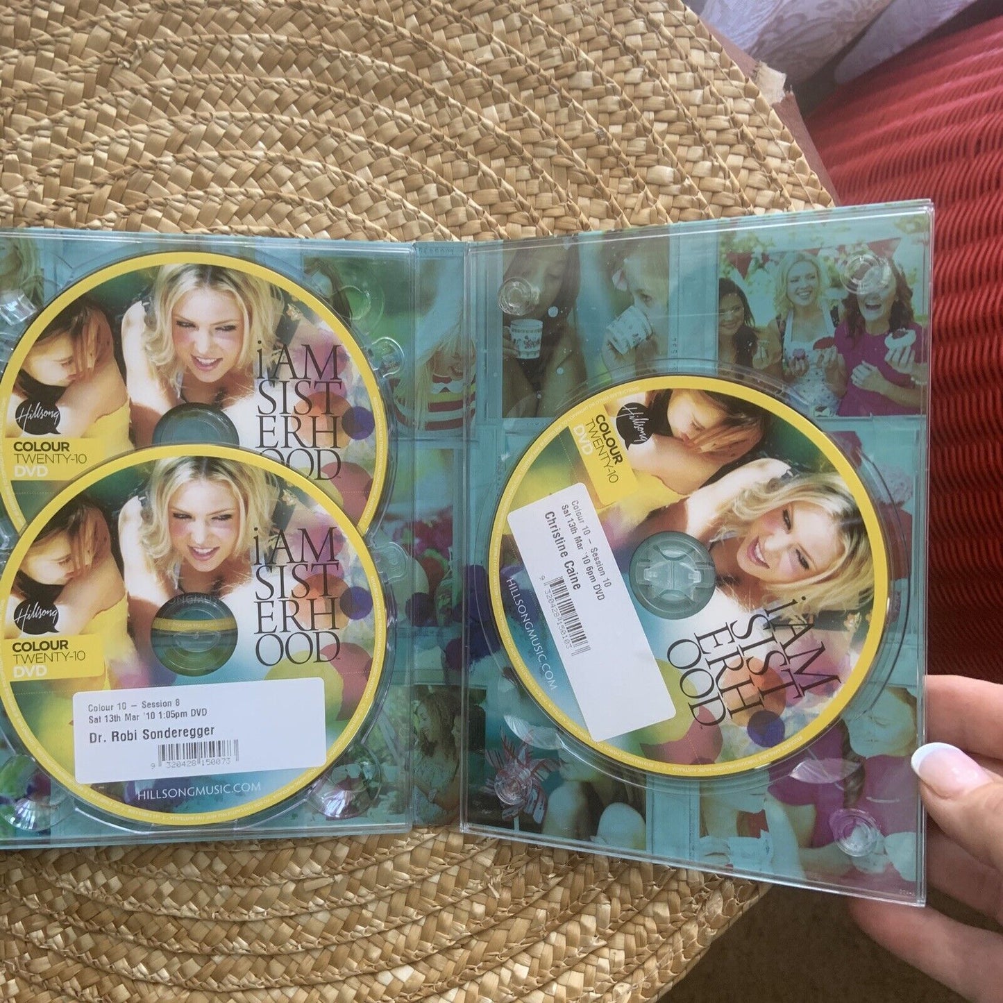 DVD HILLSONG I Am Sisterhood Conference 9 Disc Colour Your World Women Twenty-10