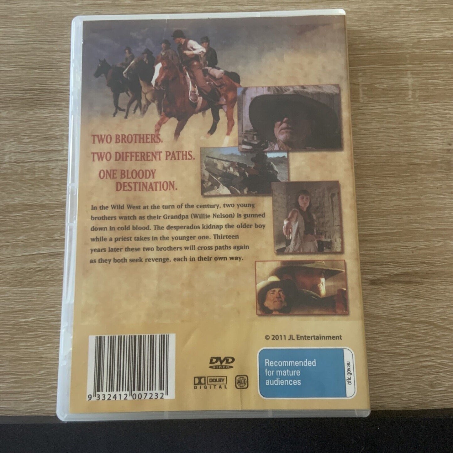 DVD THE JOURNEYMAN Western Movie 2011 Singer Willie Nelson Dash Mihok Brad Hunt
