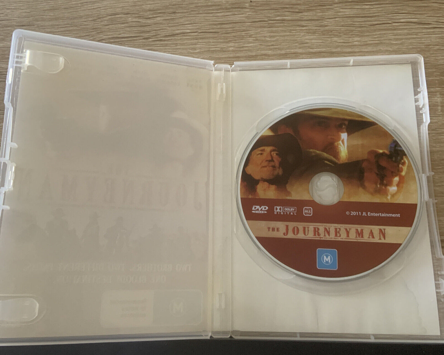 DVD THE JOURNEYMAN Western Movie 2011 Singer Willie Nelson Dash Mihok Brad Hunt