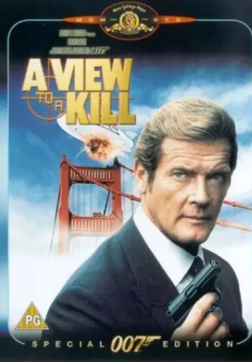 DVD A VIEW TO KILL James Bond 007 Special 007 Edition Sealed Cult Spy Action NEW
