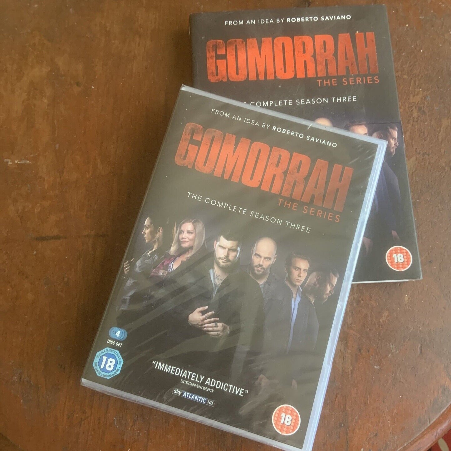 DVD GOMORRAH The Series Complete Season Three 3 UK R2 Slip Case Sealed NEW