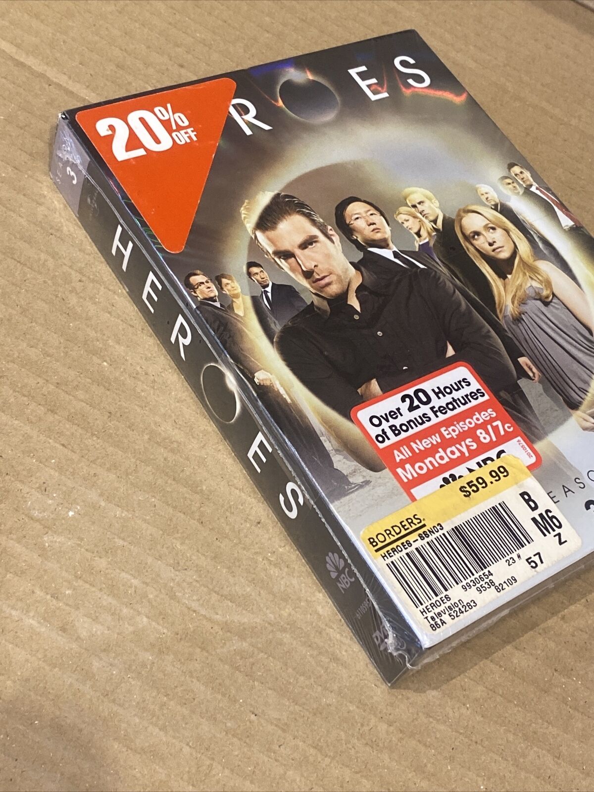 DVD HEROES Season 3 2006 TV Series Release 2009 6 Disc Boxset NBC R Sealed NEW