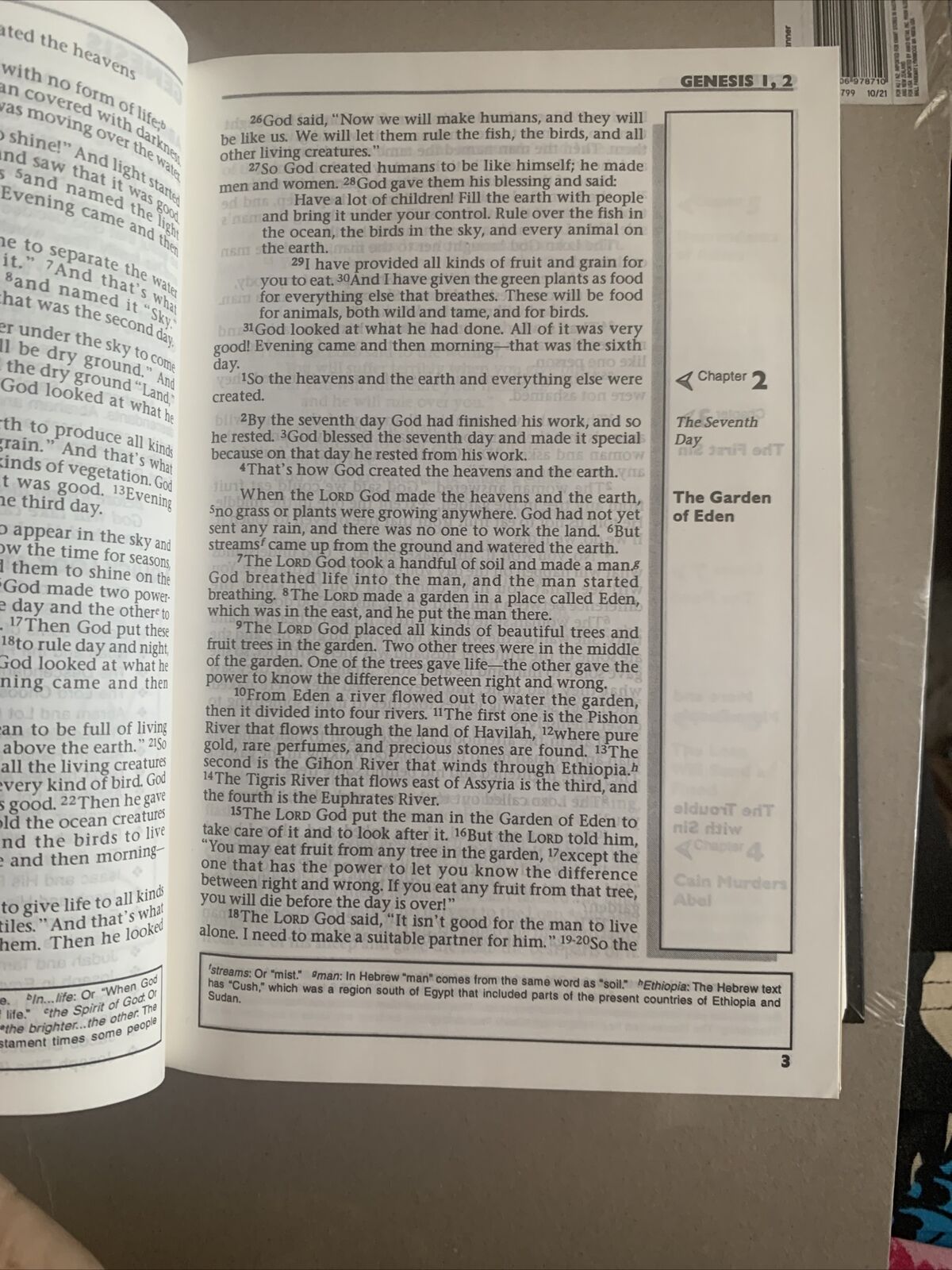THE BIG RESCUE BIBLE Contemporary English Version Illustrated HC 1642 pages 1995