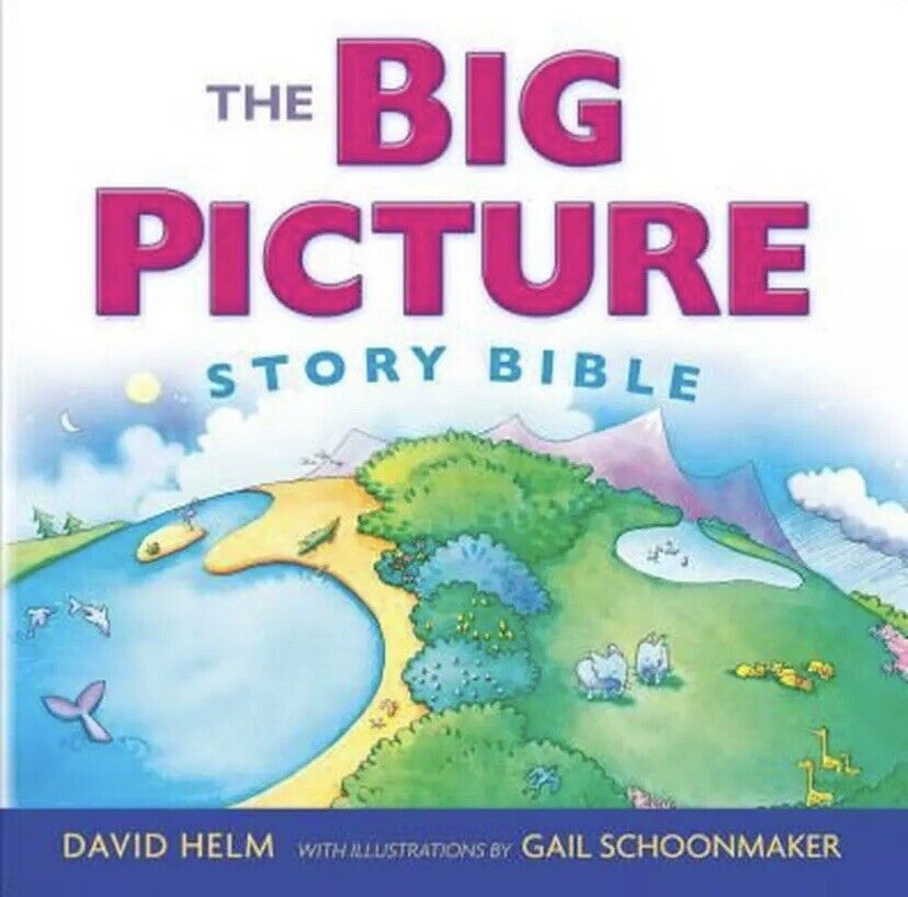 THE BIG PICTURE STORY BIBLE by David R Helm English HC Book Religious