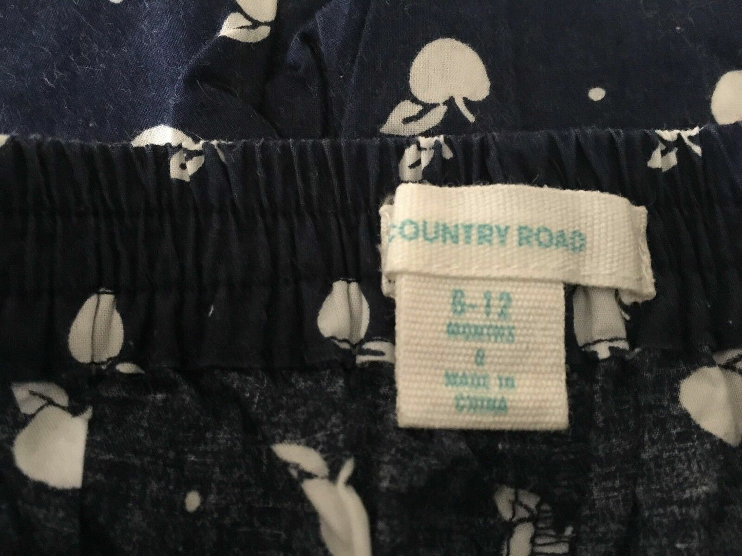 Baby COUNTRY ROAD 2 Piece Set Blue & White Top & Pants Size 6 12 monthsGorgeous