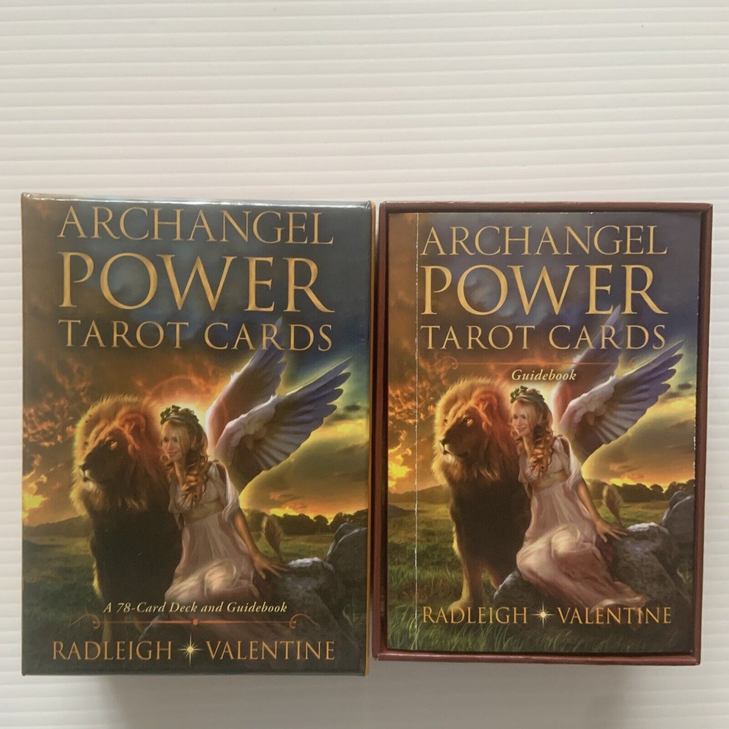 TAROT Cards Archangel Power 78 Card Deck & Guidebook Hay House Radleigh Valentin