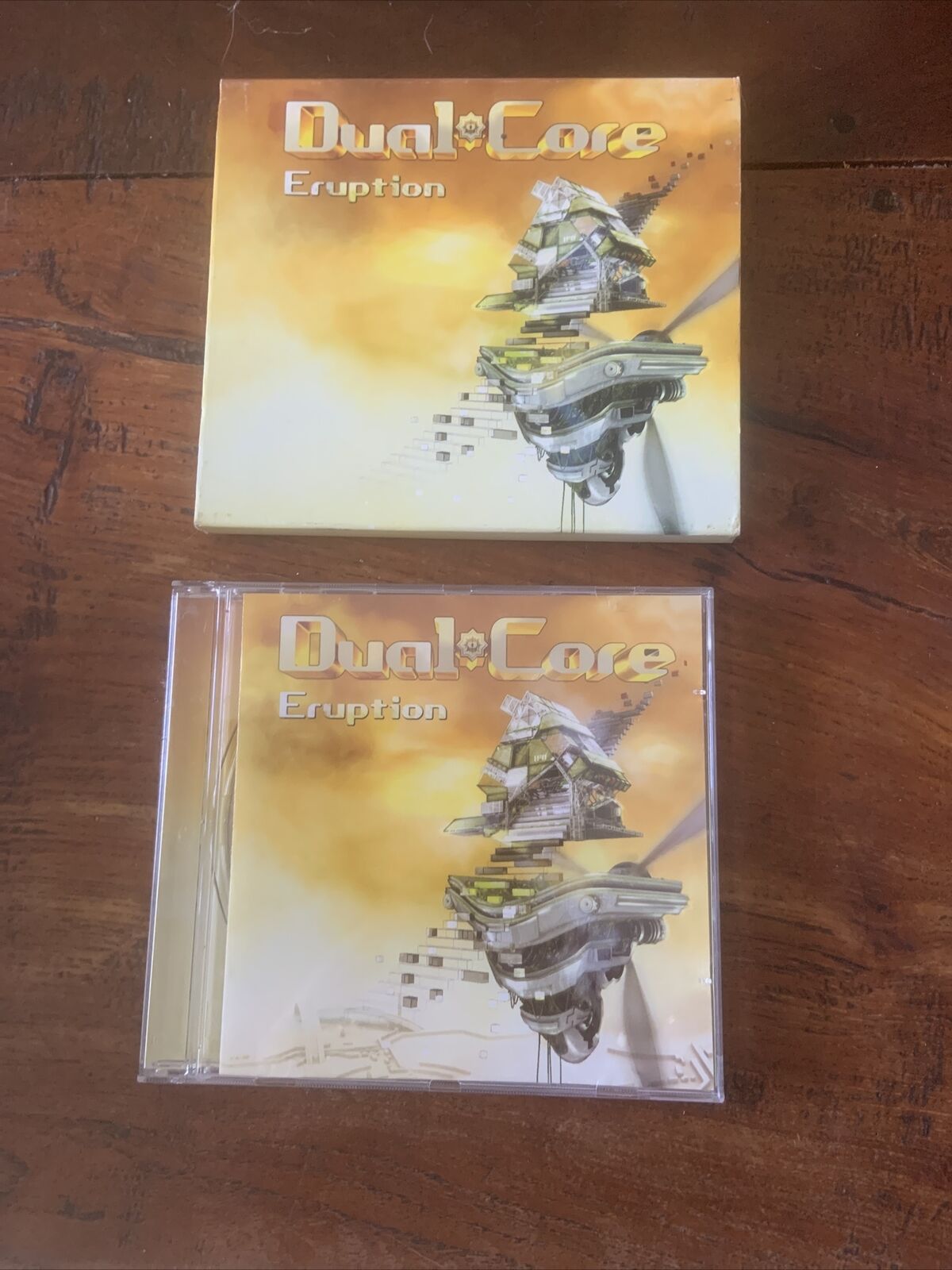 CD DUAL CORE Eruption Label H2O Records H2OCD003 Psychedelic Trance Album Rare