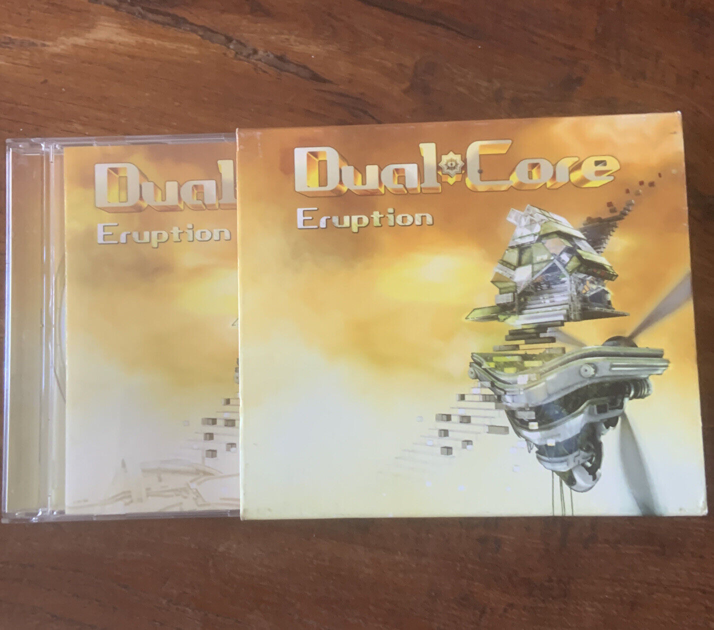 CD DUAL CORE Eruption Label H2O Records H2OCD003 Psychedelic Trance Album Rare