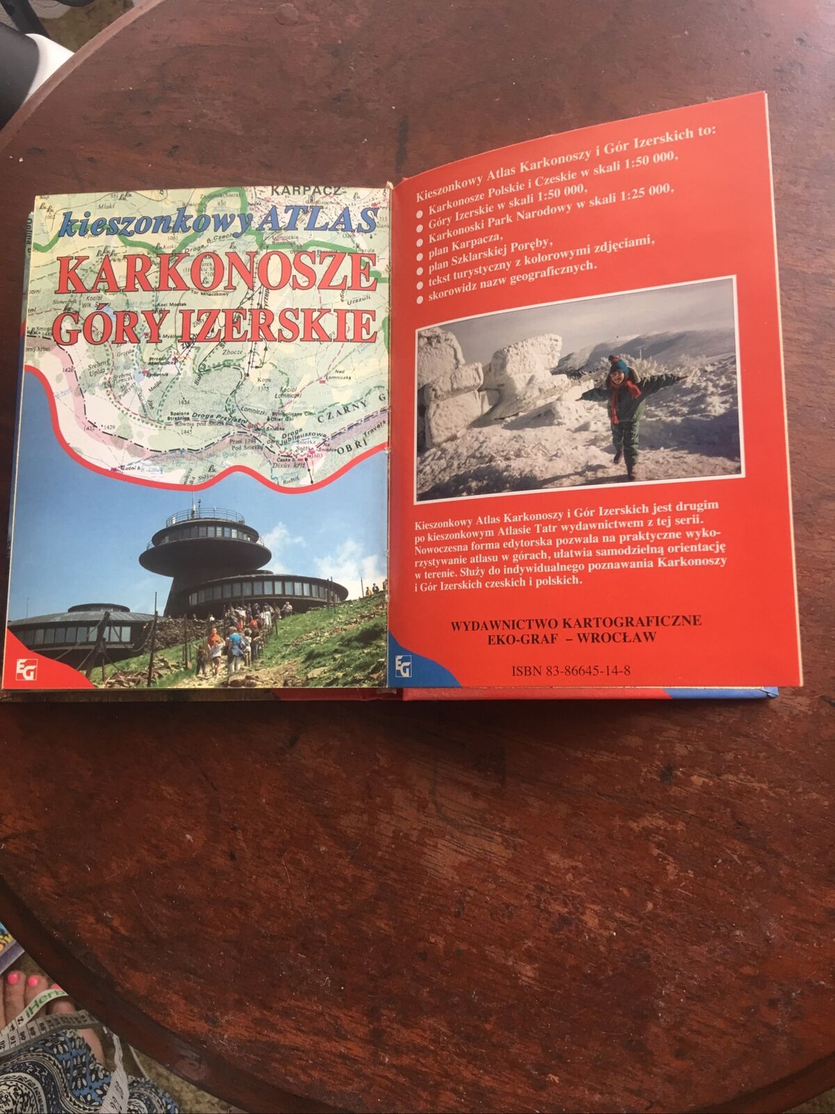 The Pocket ATLAS Of Tatra Mountains Poland 1997 Zakopane Maps