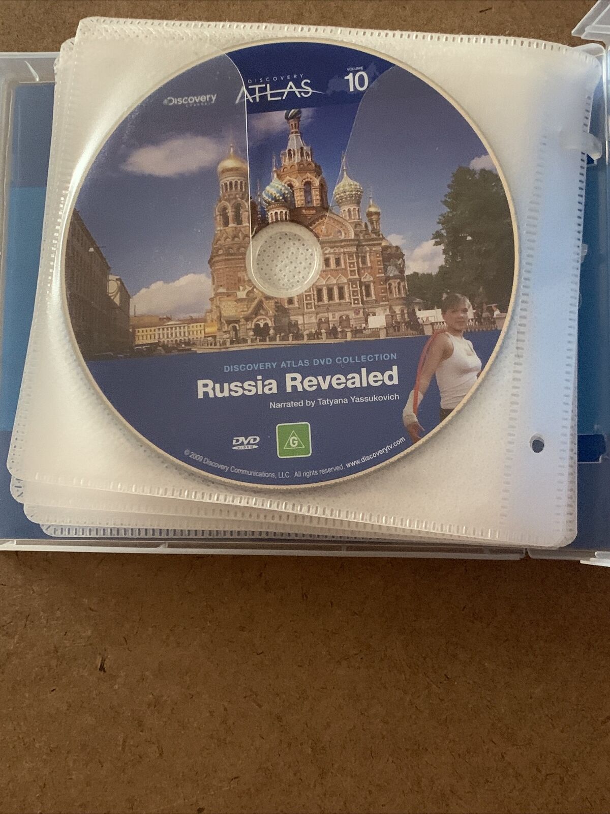 ESCAPE Discovery Atlas DVD Collection Vol 1 - 10 Disc Set R4 Nature Travel Case