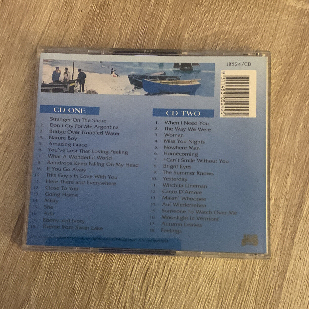 2 CD Set ACKER BILK & STRINGS Feelings Instrumental 36 Songs Music Album