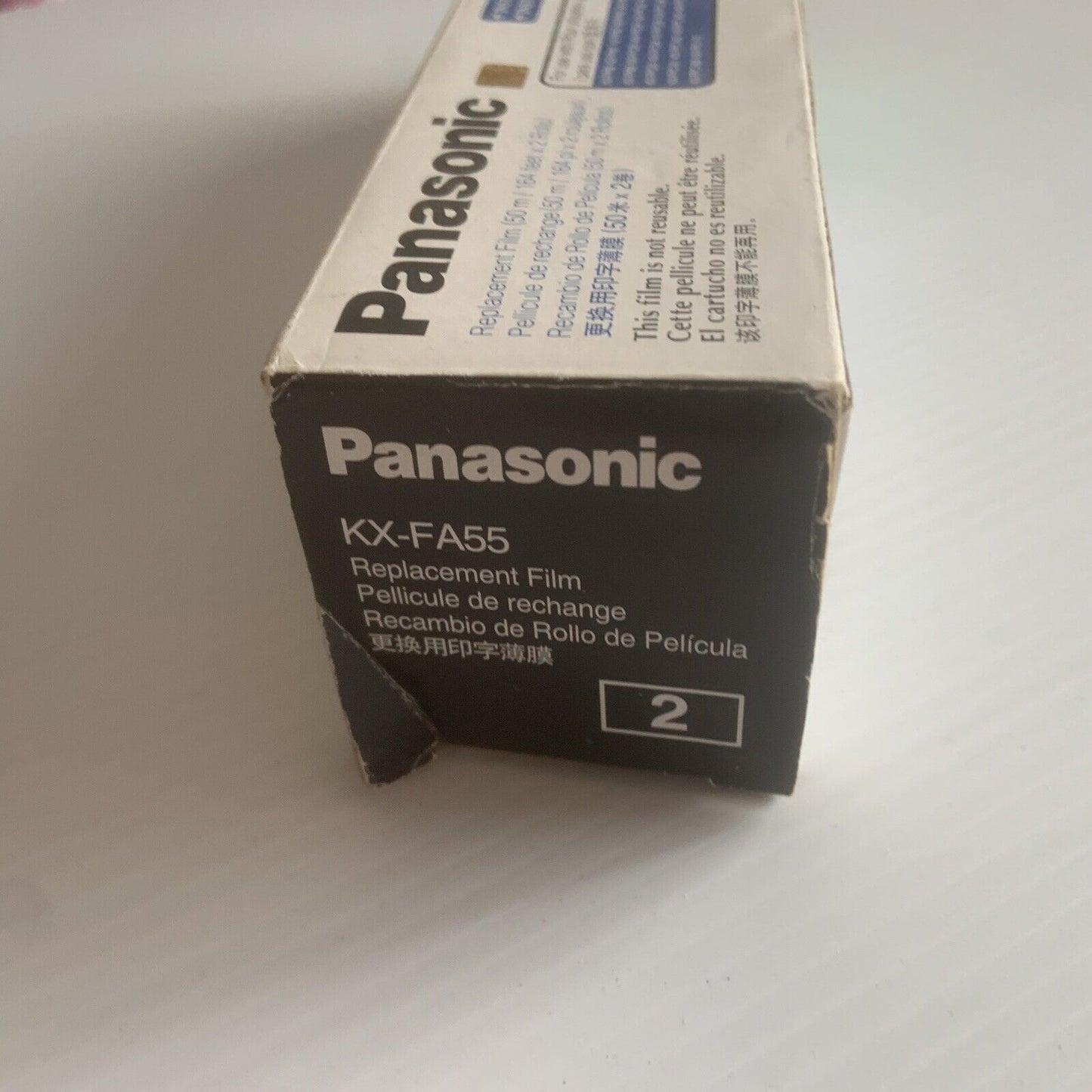PANASONIC Replacement ink film Single Cartridge KX-FA55 Original Fax NEW