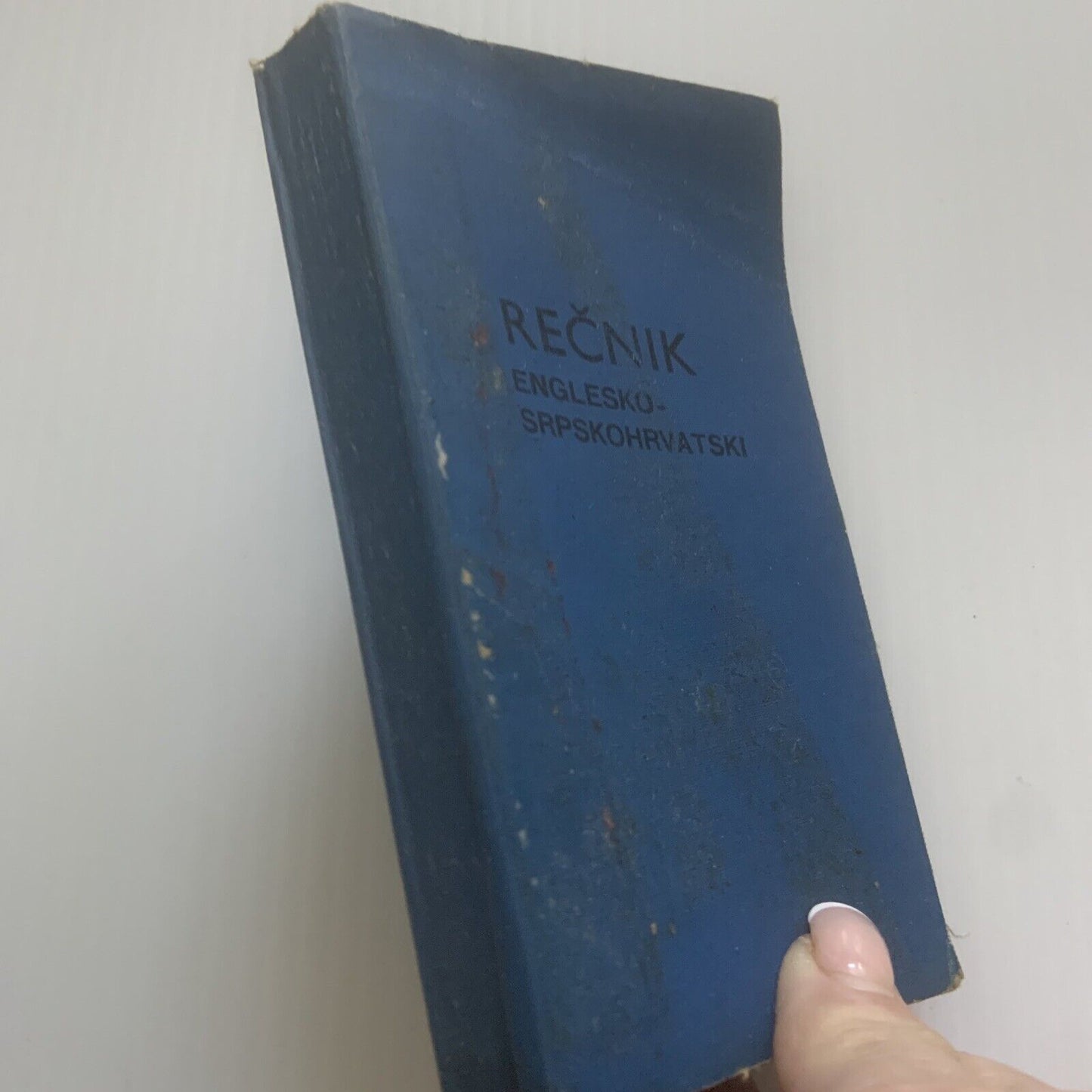 REČNIK ENGLESKU SRPSKOHRVATSKI Serbo Croatian Dictionary 1959 Pocket book Recnik