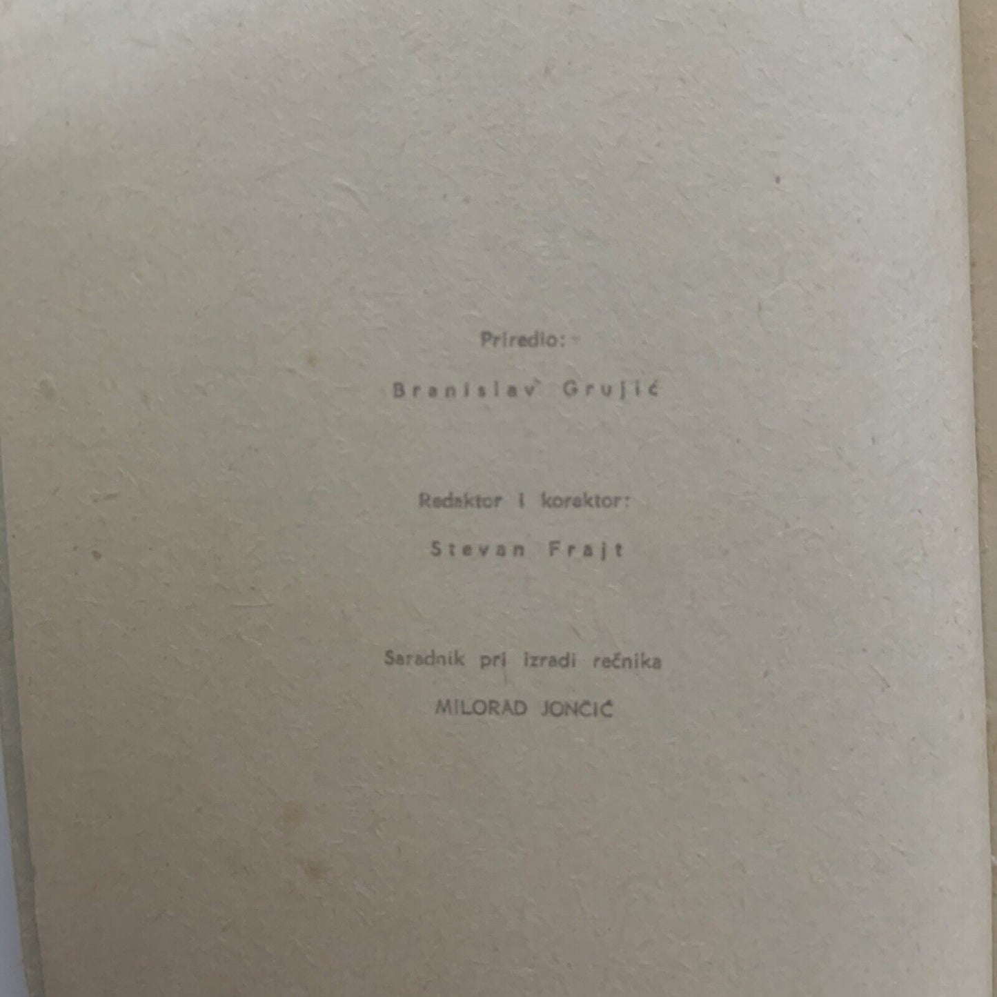 REČNIK ENGLESKU SRPSKOHRVATSKI Serbo Croatian Dictionary 1959 Pocket book Recnik