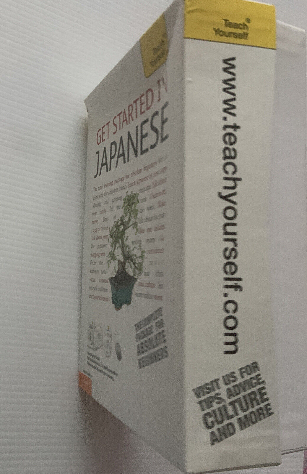 Teach Yourself Get Started in JAPANESE L3 Helen Gilhooly 2 CD Disc Book Box Set
