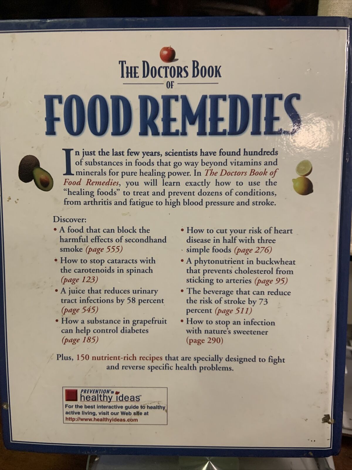 The Doctors Book of Food Remedies Selene Yeager HC Reference & Guide DICTIONARY