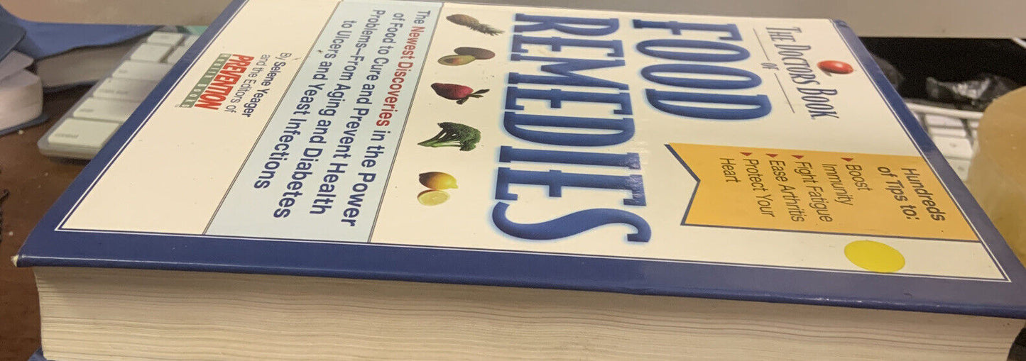 The Doctors Book of Food Remedies Selene Yeager HC Reference & Guide DICTIONARY