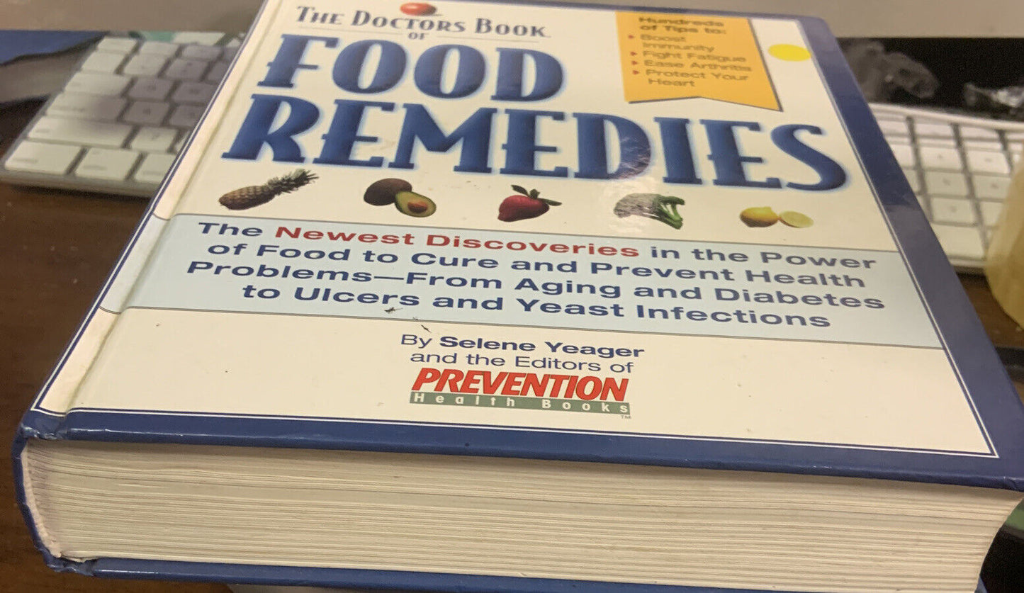 The Doctors Book of Food Remedies Selene Yeager HC Reference & Guide DICTIONARY