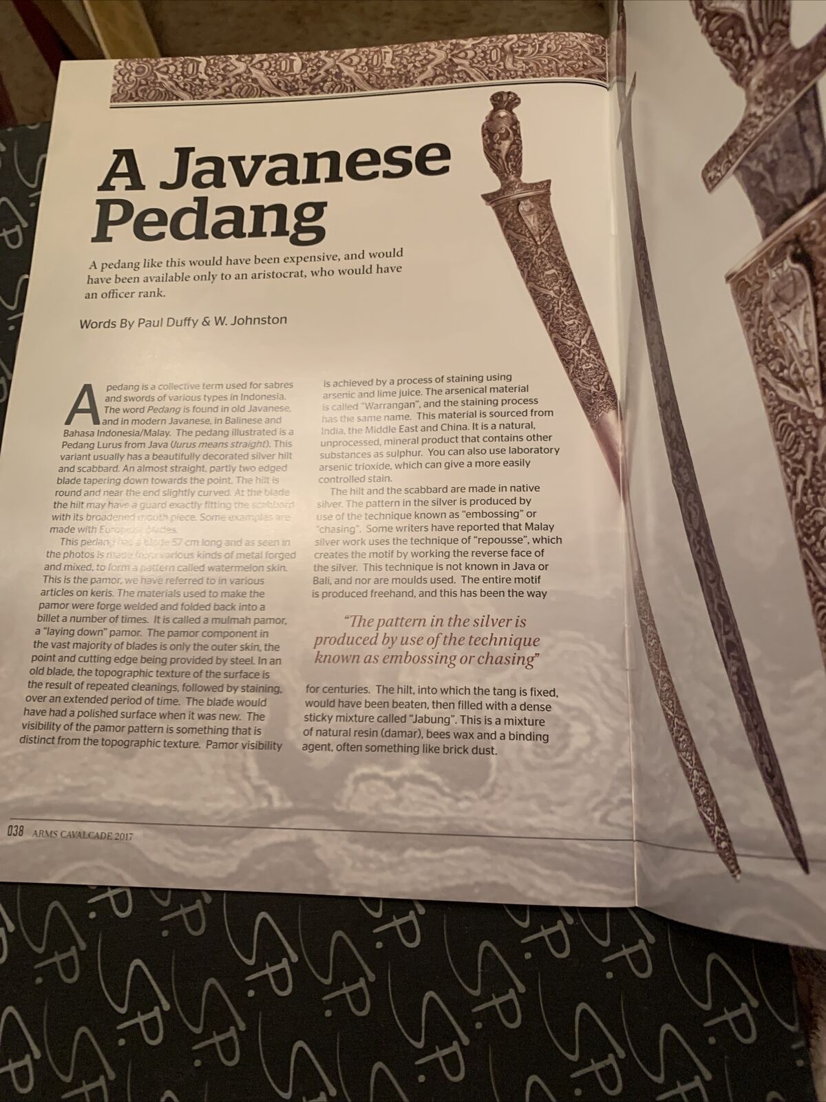 ARMS CAVALCADE Official Journal Antique Arms Collectors Australia Sept 2017 PB