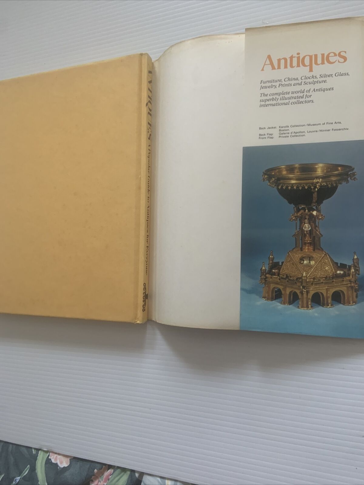 ANTIQUES A POPULAR GUIDE TO ANTIQUES FOR EVERYONE By Peter Philp HC DJ