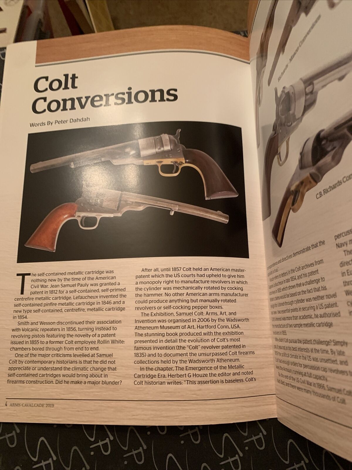 ARMS CAVALCADE Official Journal Antique Arms Collectors Australia Aug 2019 PB