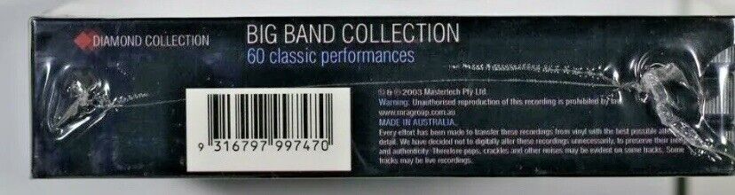 3 CD BIG BAND COLLECTION Artie Shaw Tommy Dorsey Count Basie 60 Tracks Slip Case