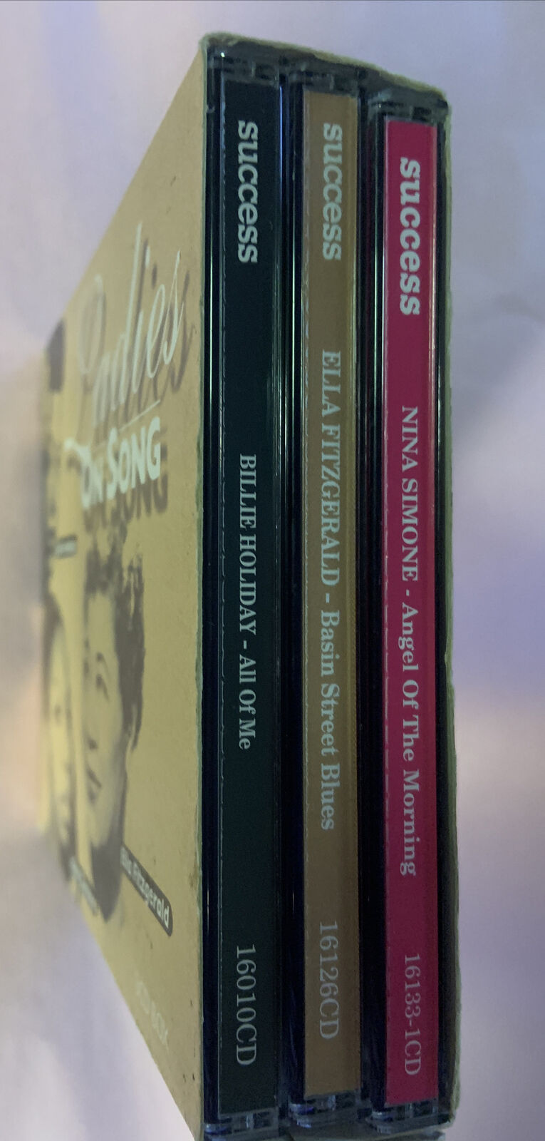 CD LADIES ON SONG JAZZ Billie Holliday Ella Fitzgerald Nina Simone 3 CD Box Set