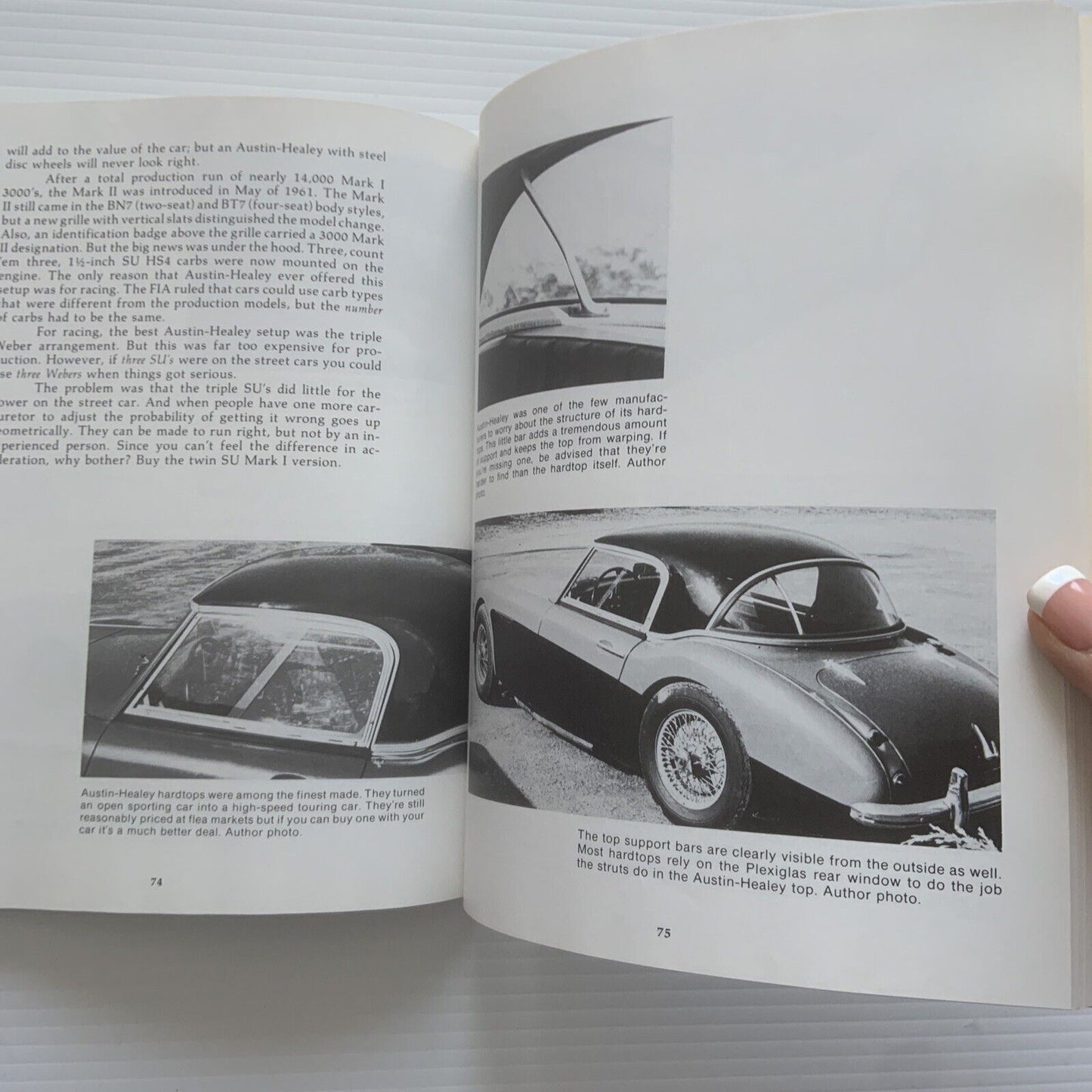 Illustrated AUSTEN HEALEY Buyers Guide Richard Newton Trade PB Book 1984 1st Ed