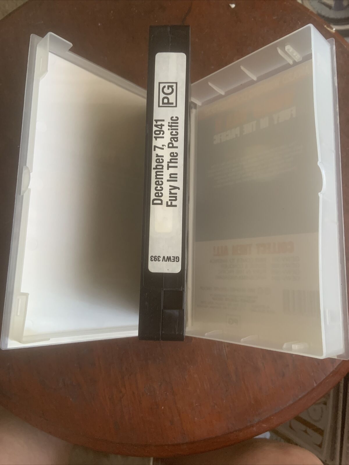 VHS WW2 FURY IN THE PACIFIC Dec 7th 1941 Award Winning Documentary 1991 Video