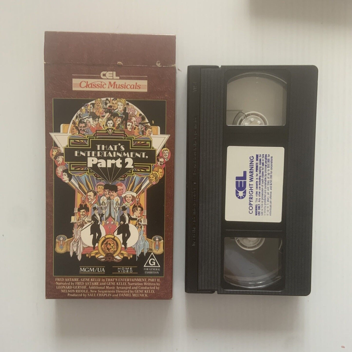 VHS That's Entertainment Part 2 MGM Home Video Movie