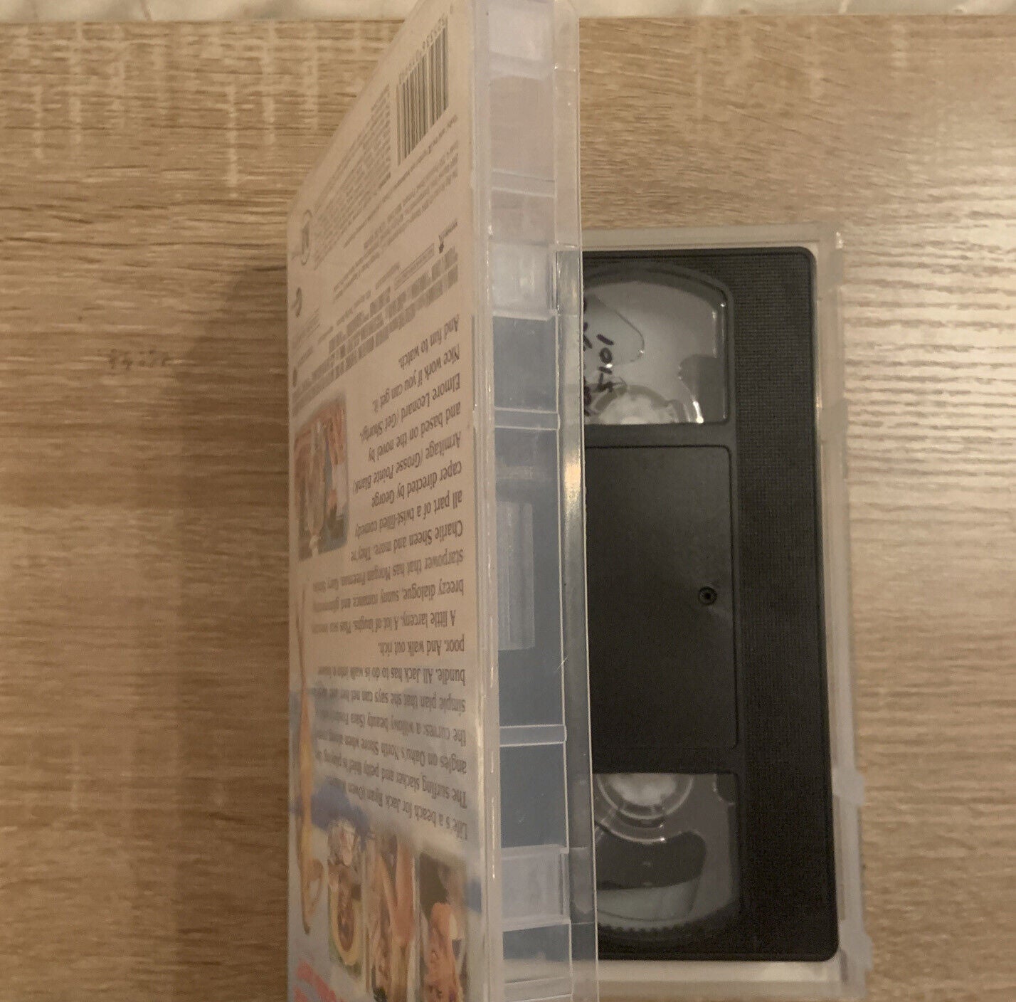 VHS THE BIG BOUNCE Owen Wilson Morgan Freeman Gary Sinise Charlie Sheen Video