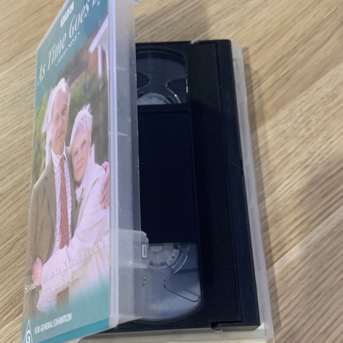 VHS As Time Goes By Series 9 Judi Dench Video Cassette Tape Clear Box PAL G 2004