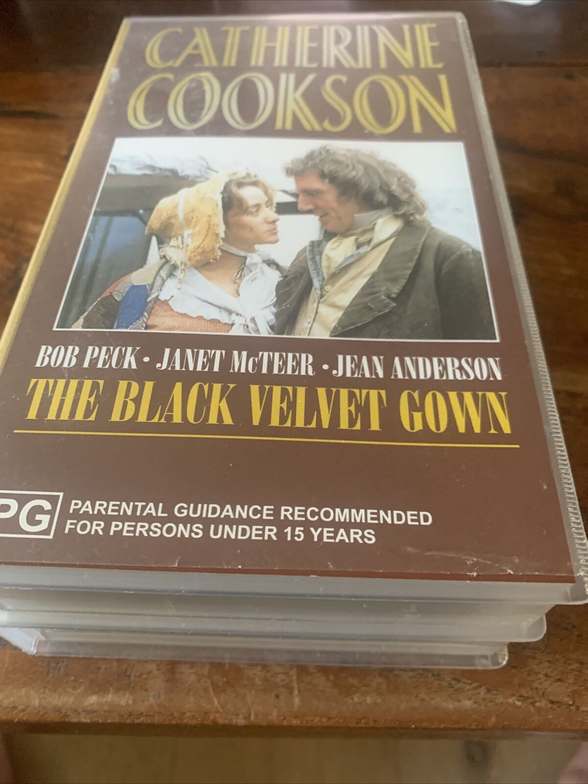 VHS The Cookson Collection THE BLACK VELVET GOWN Catherine Cookson 2 VIDEO Tapes