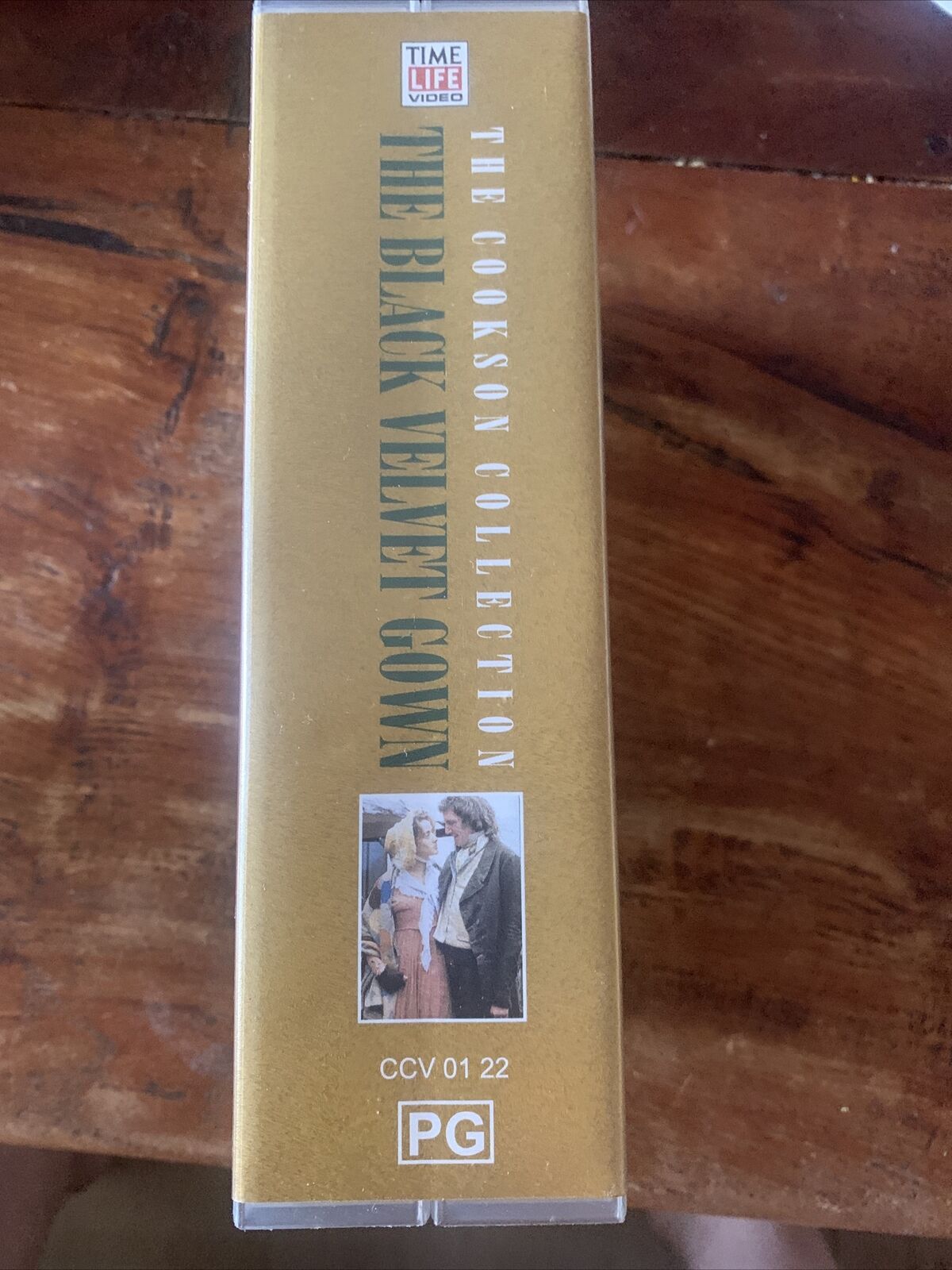 VHS The Cookson Collection THE BLACK VELVET GOWN Catherine Cookson 2 VIDEO Tapes