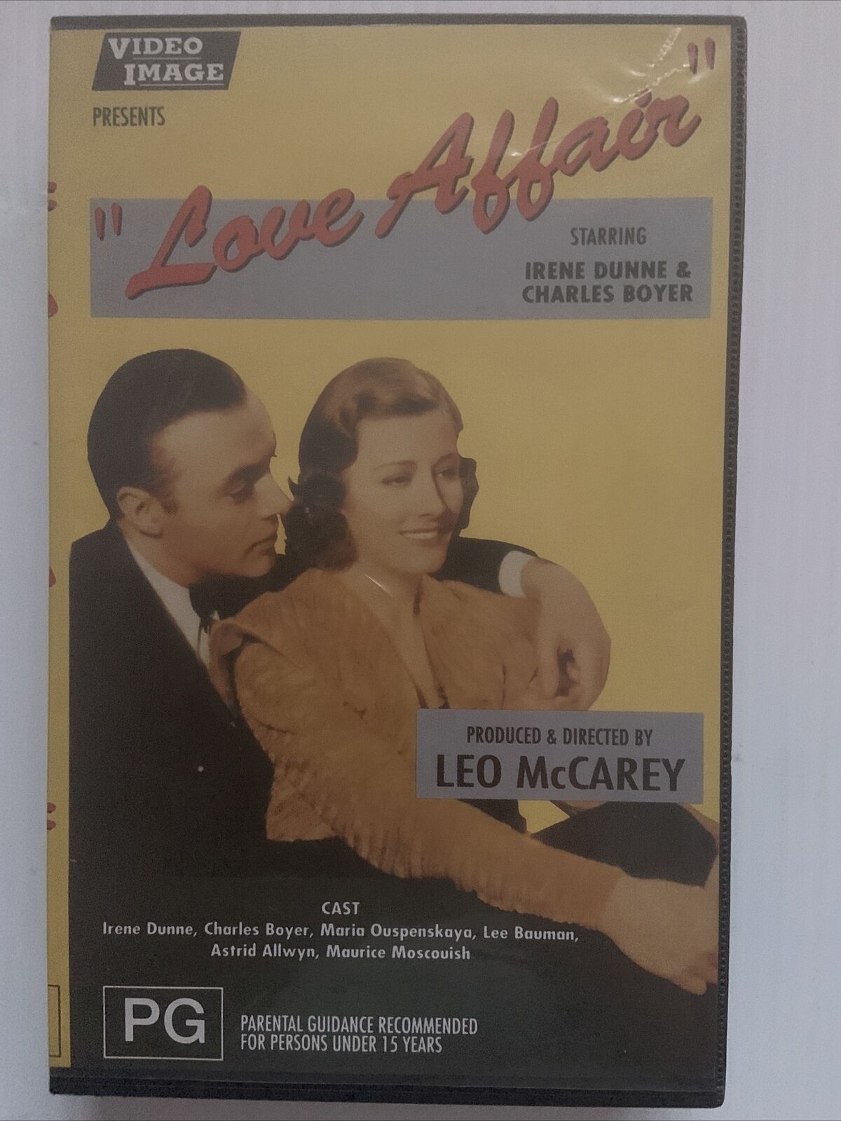 VHS LOVE AFFAIR Irene Dunne Charles Boyer Classic Movie Video Tape Romcom