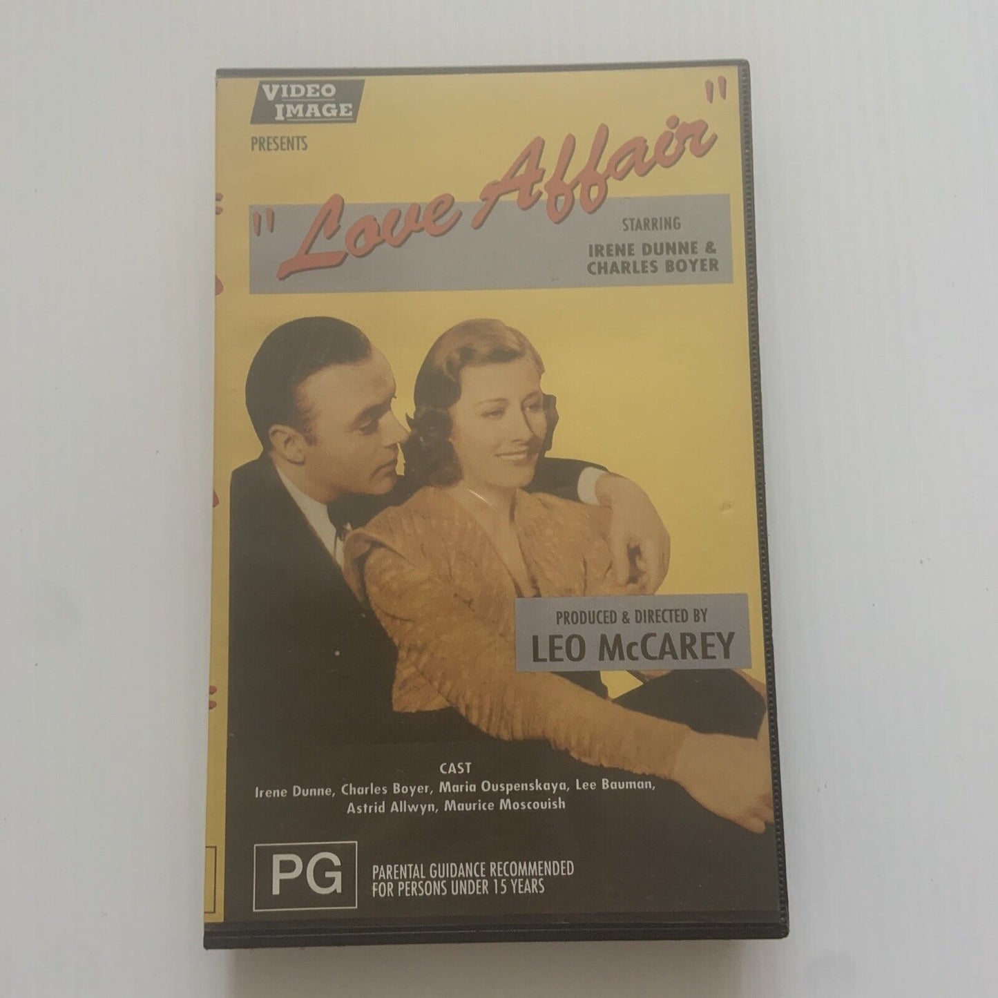 VHS LOVE AFFAIR Irene Dunne Charles Boyer Classic Movie Video Tape Romcom
