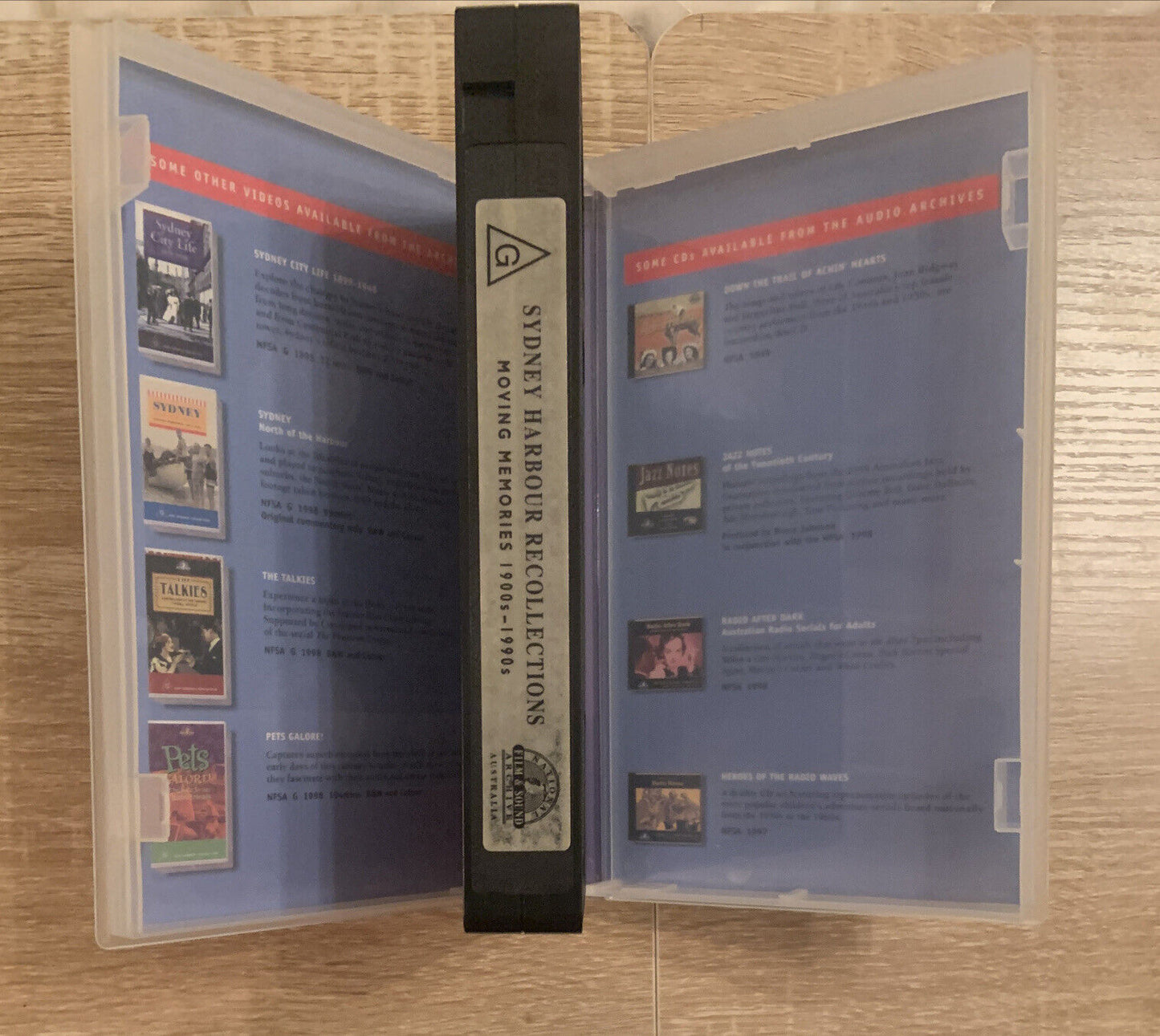 VHS Sydney Harbour Recollections Moving Memories 1900's - 1990's Video Tape NEW