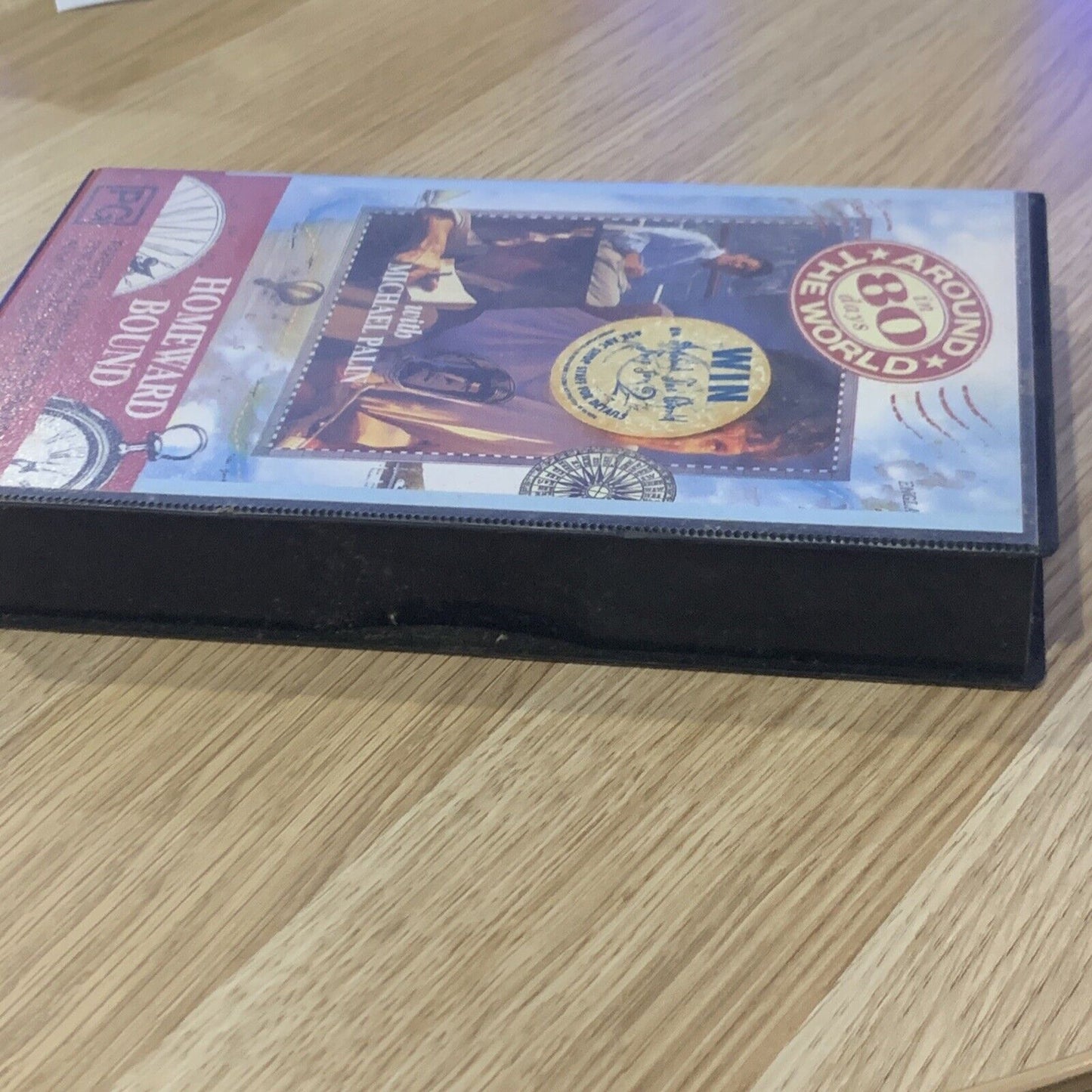 VHS AROUND THE WORLD IN 80 Days Homeward Bound Michael Palin PAL Video 1990 ABC