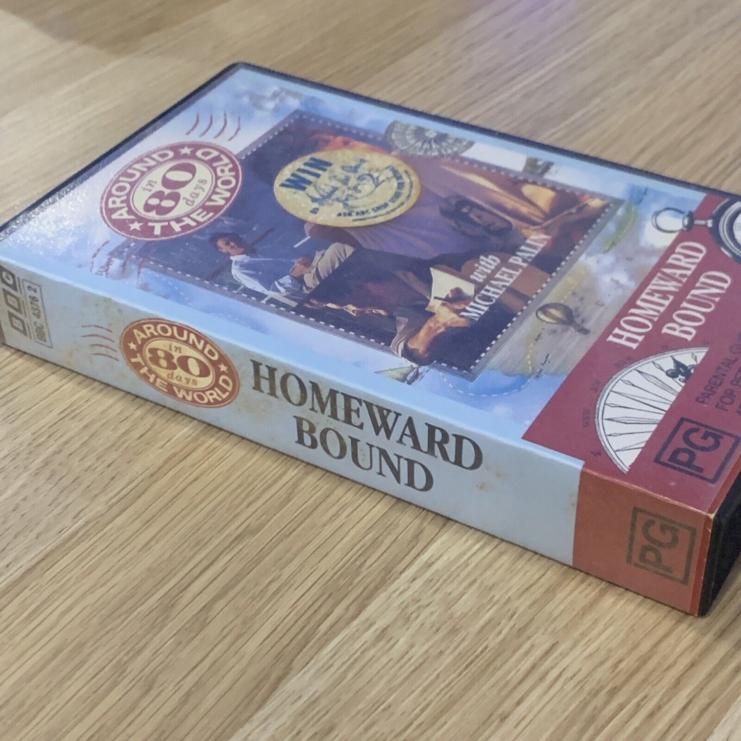 VHS AROUND THE WORLD IN 80 Days Homeward Bound Michael Palin PAL Video 1990 ABC