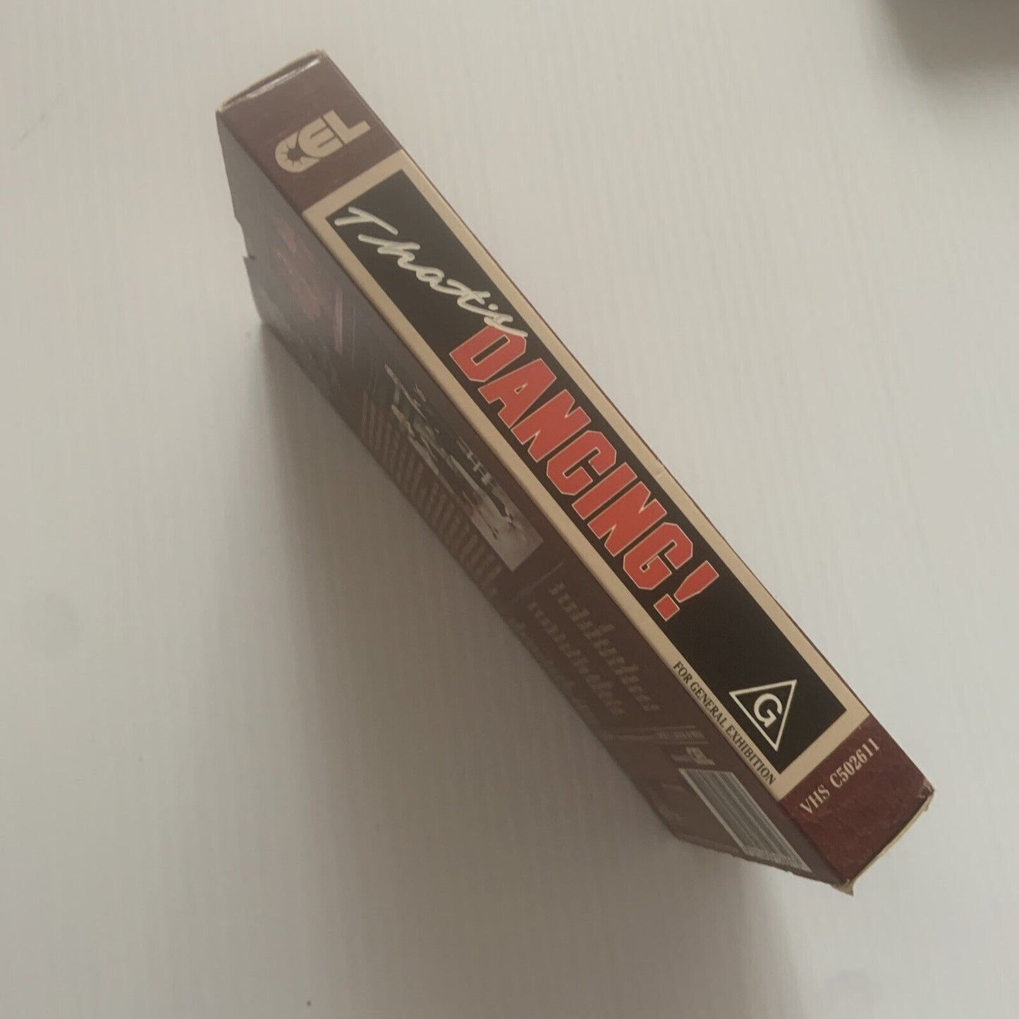 VHS NOW THATS DANCING! Musical FRED ASTAIRE Video Card Cover Hollywood