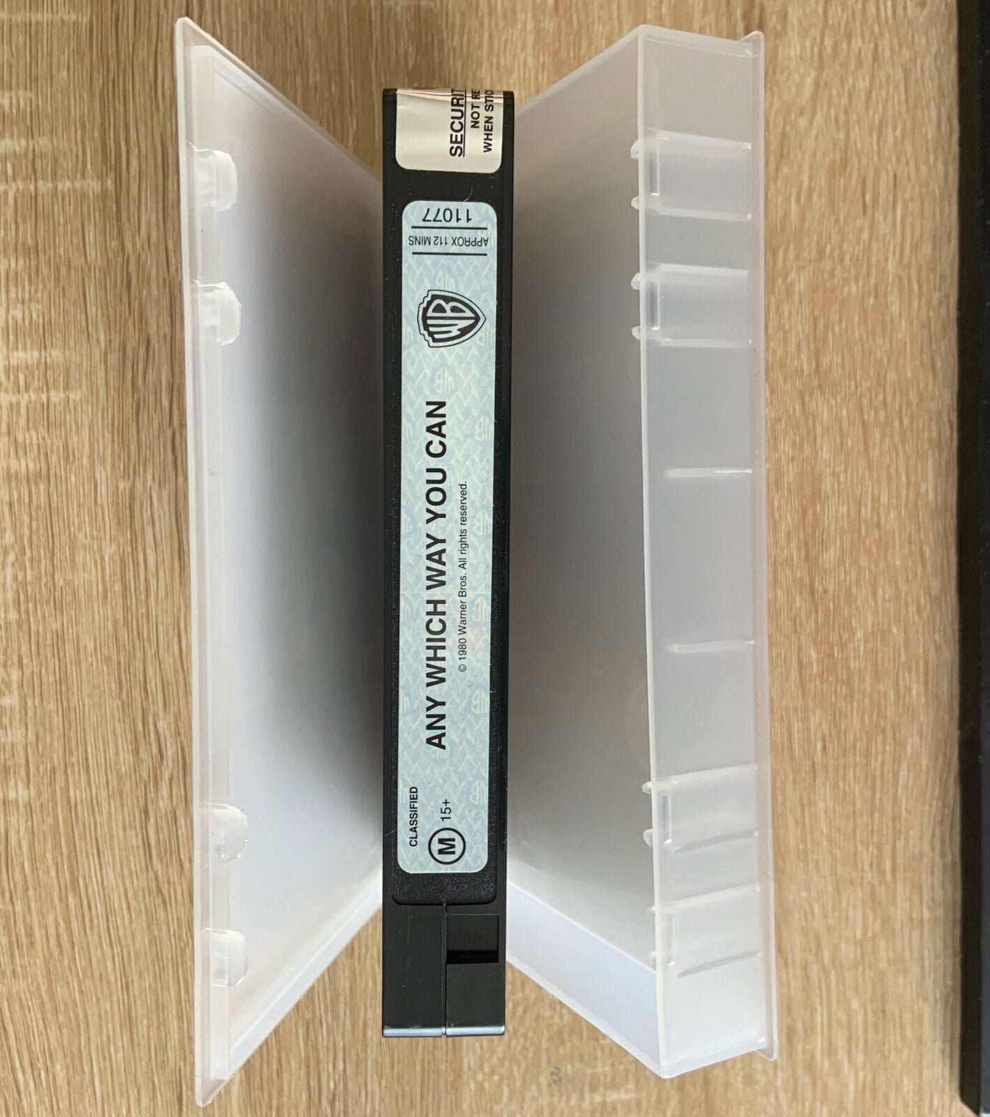 VHS ANY WHICH WAY YOU CAN Clint Eastwood VIDEO TAPE 1980 Movie 1994 Release