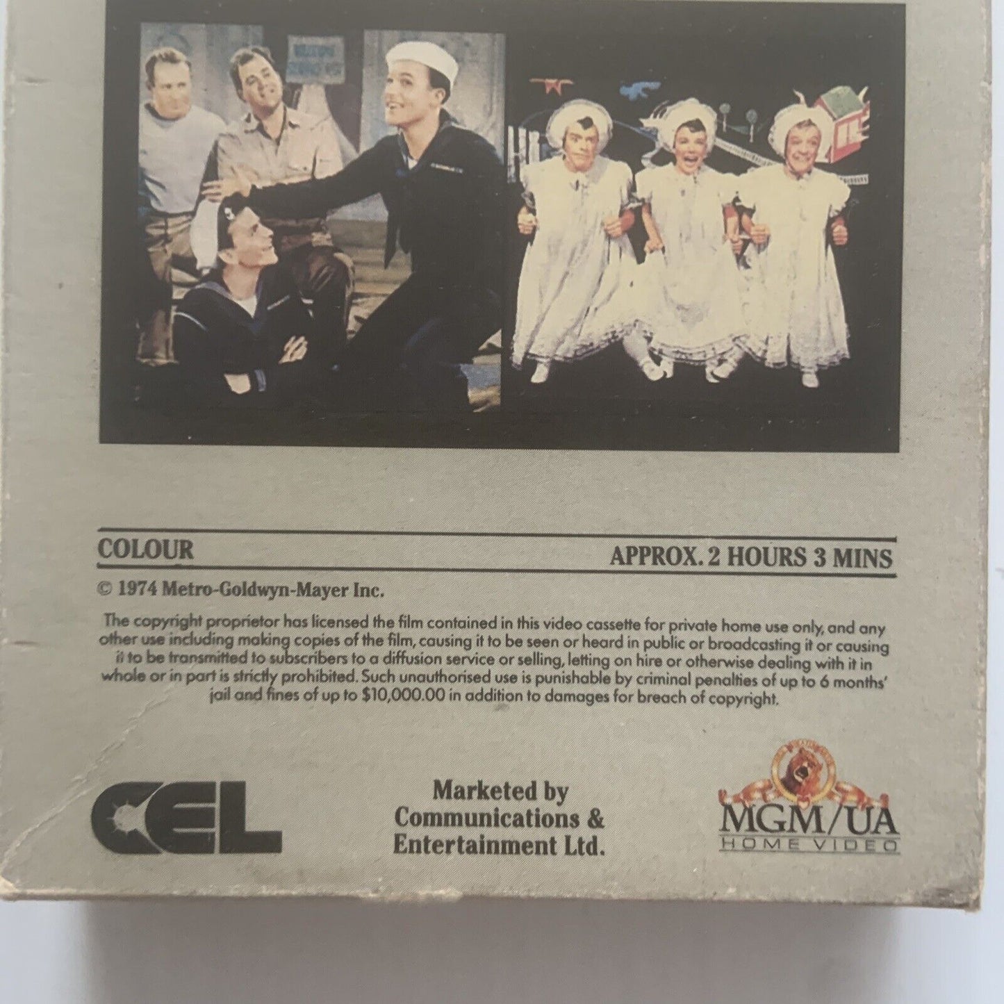 VHS That's Entertainment Fred Astaire Gene Kelly Bing Crosby 1974 Documentary